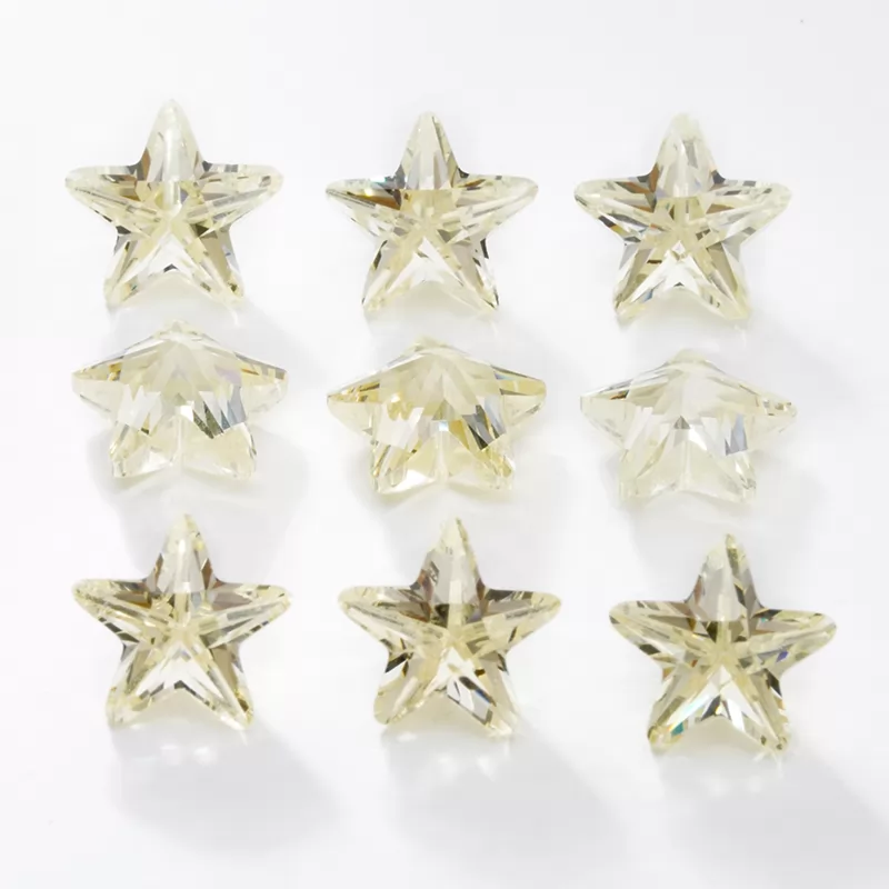 Star Shape Cubic Zirconia