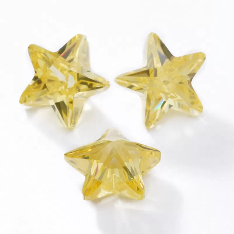 Star Shape Cubic Zirconia