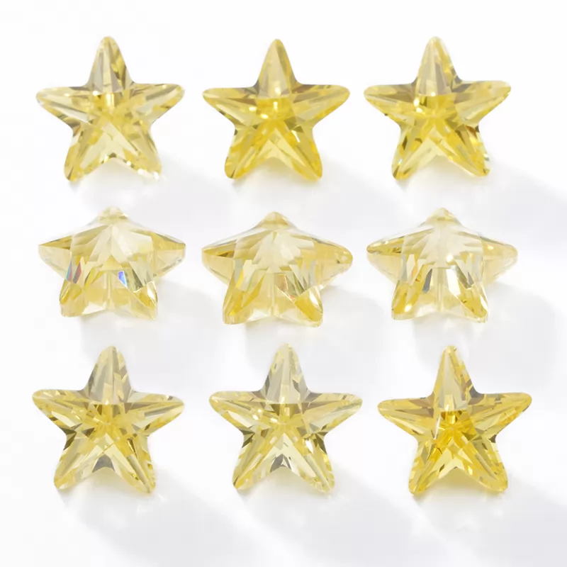 Star Shape Cubic Zirconia