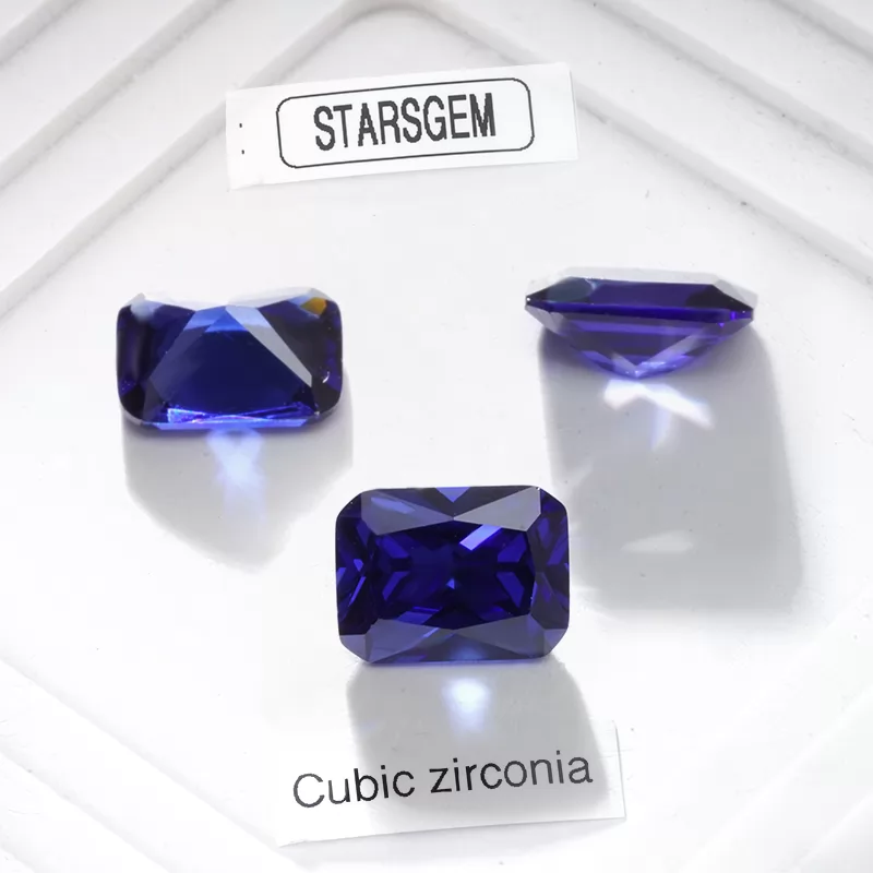 Octagon Princess Cut Cubic Zirconia