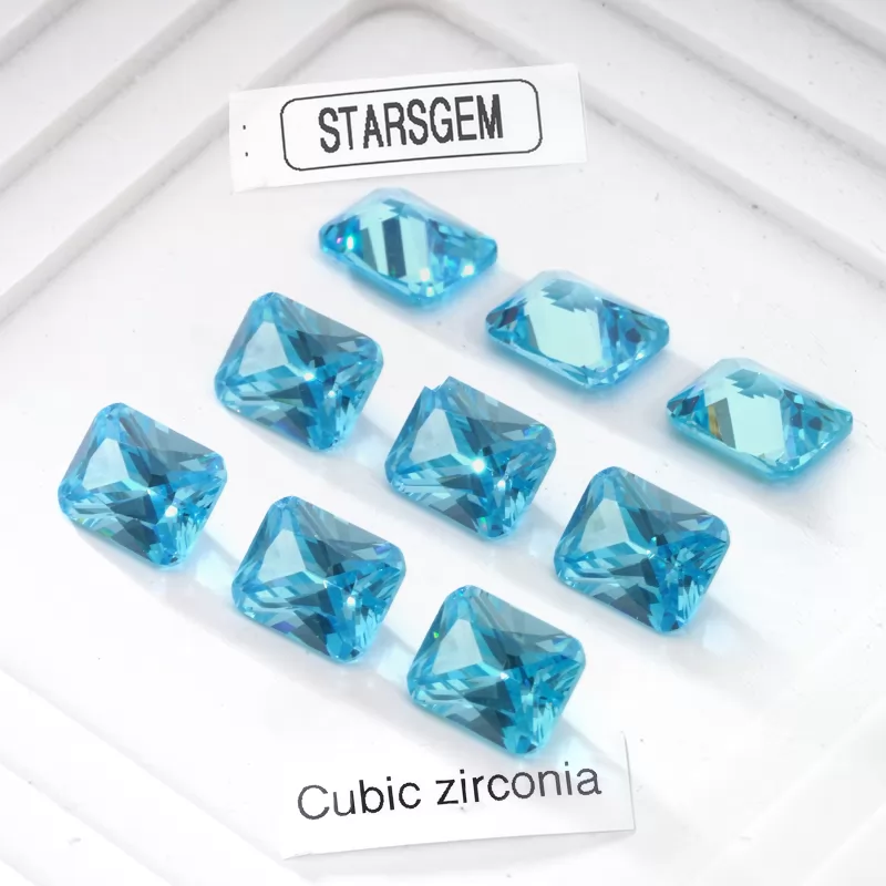 Octagon Princess Cut Cubic Zirconia