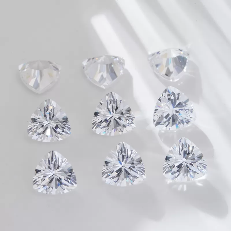 Trilliant Cut Cubic Zirconia