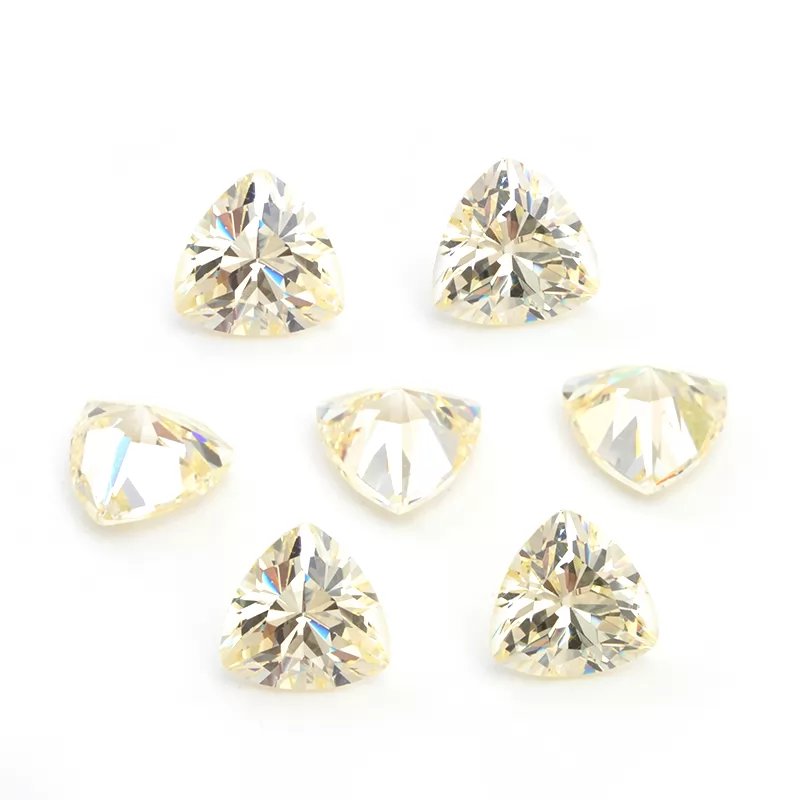 Trilliant Cut Cubic Zirconia