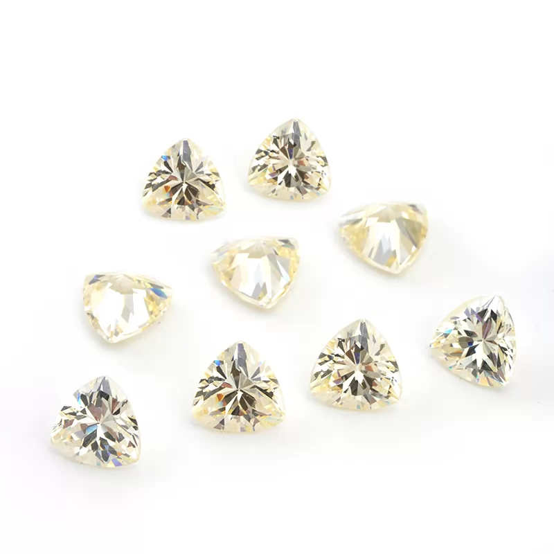 Trilliant Cut Cubic Zirconia