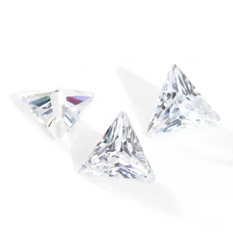 Triangle Shape Cubic Zirconia