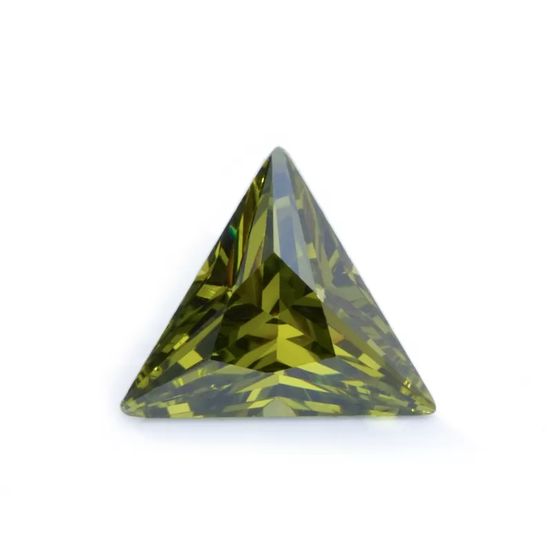 Triangle Shape Cubic Zirconia