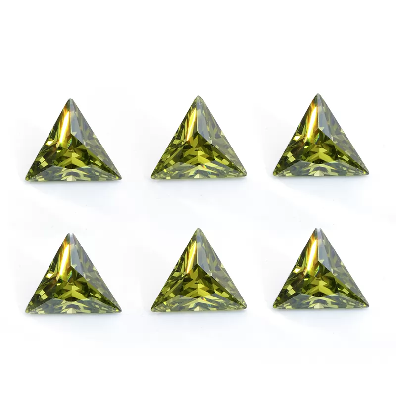 Triangle Shape Cubic Zirconia