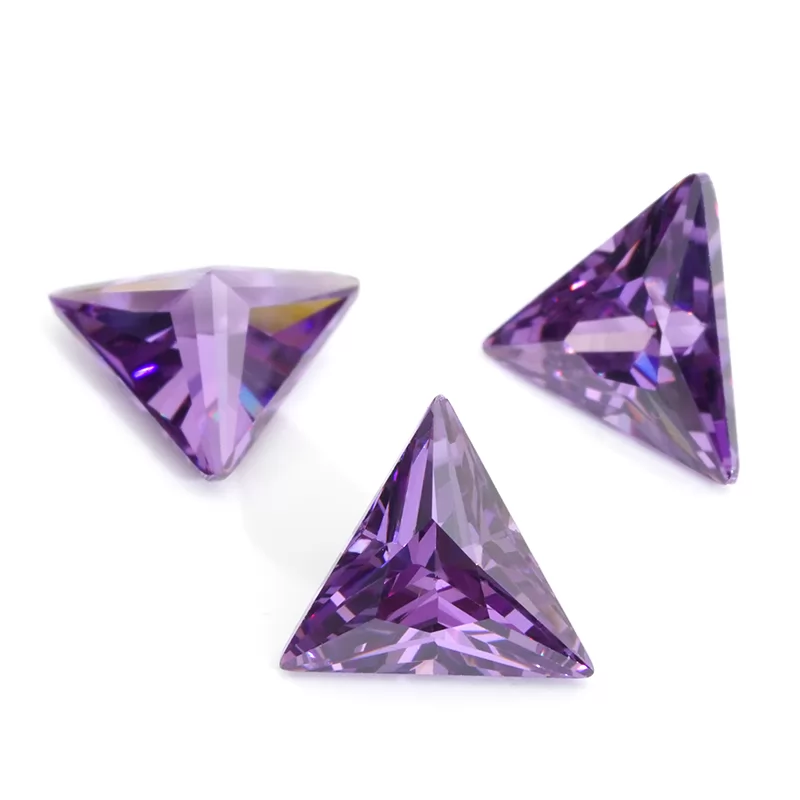 Triangle Shape Cubic Zirconia