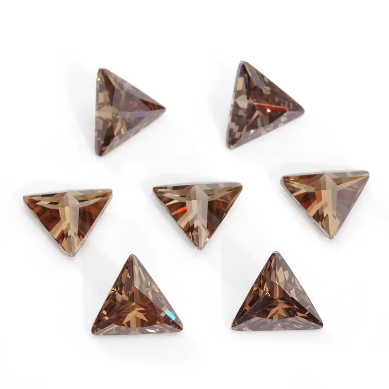 Triangle Shape Cubic Zirconia