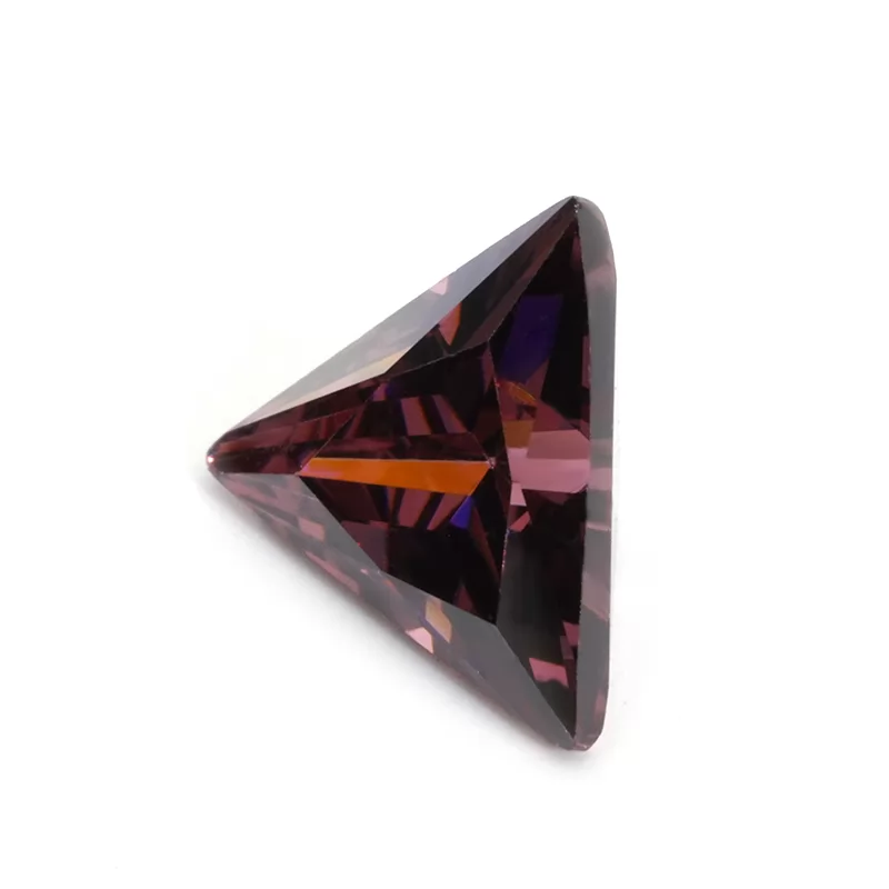 Triangle Shape Cubic Zirconia