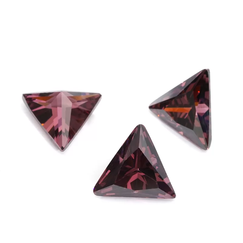 Triangle Shape Cubic Zirconia