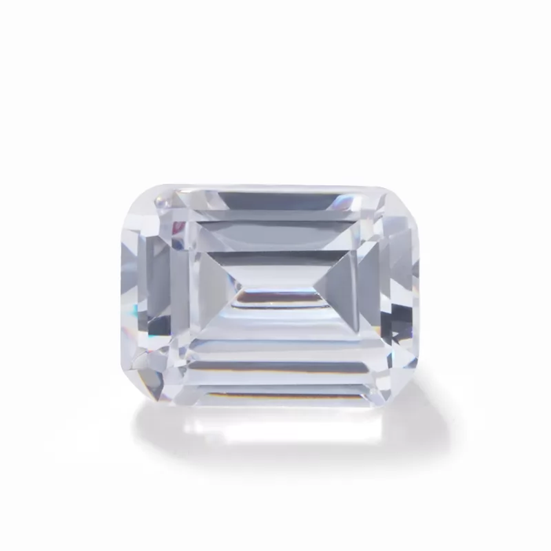 Octagon Emerald Cut Cubic Zirconia