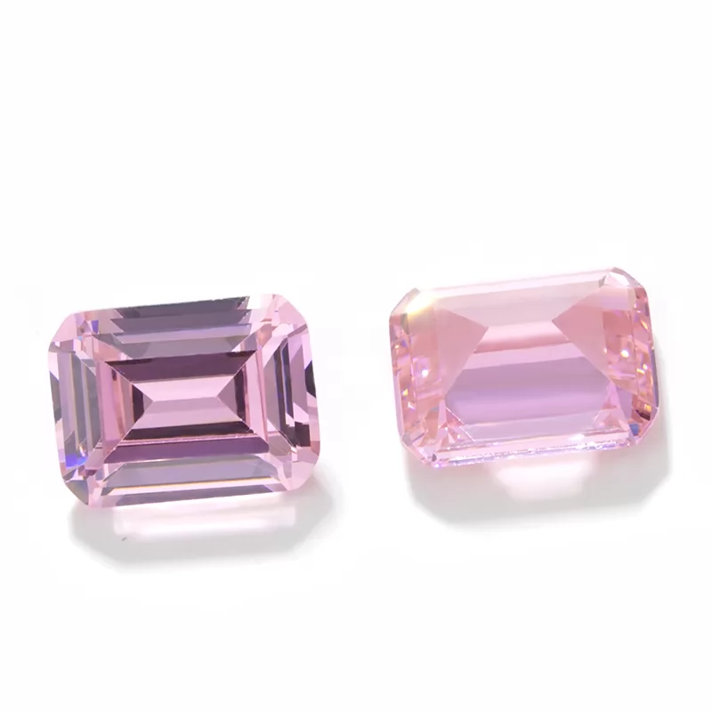 Octagon Emerald Cut Cubic Zirconia