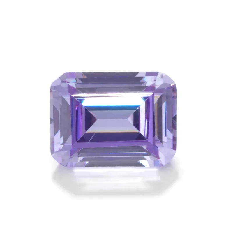 Octagon Emerald Cut Cubic Zirconia