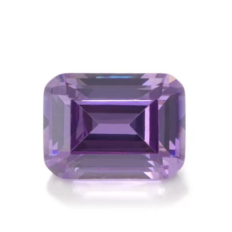 Octagon Emerald Cut Cubic Zirconia