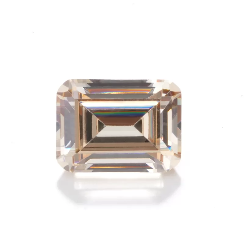 Octagon Emerald Cut Cubic Zirconia