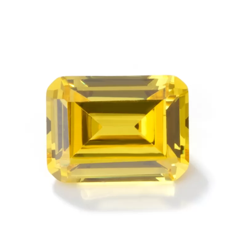 Octagon Emerald Cut Cubic Zirconia