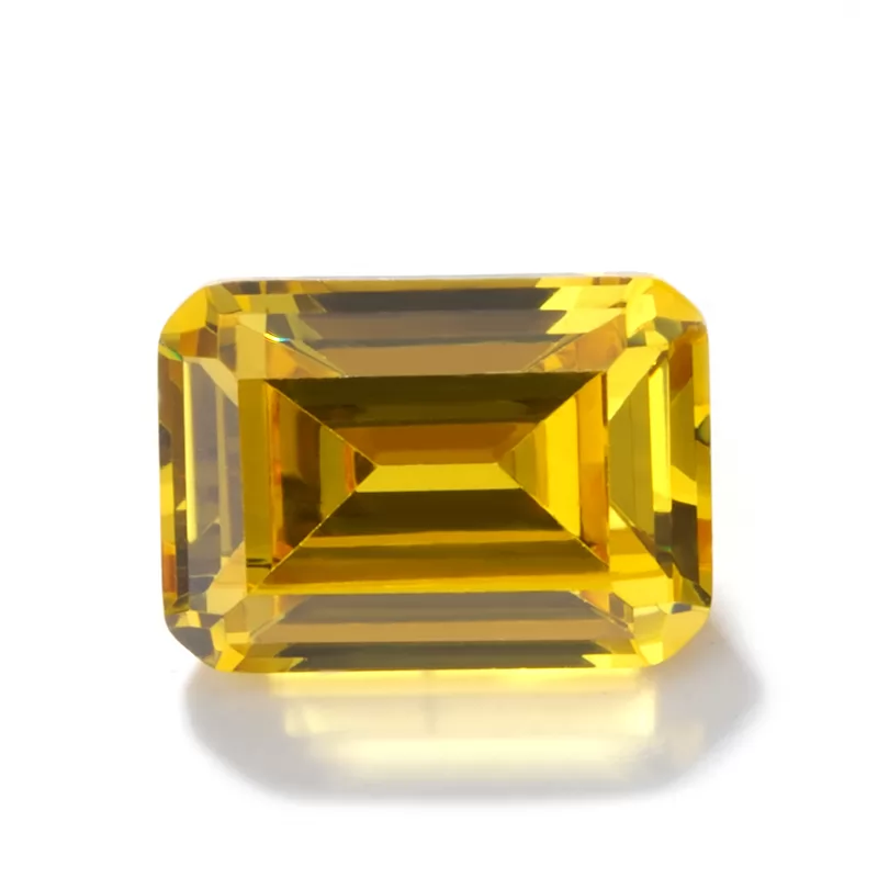 Octagon Emerald Cut Cubic Zirconia