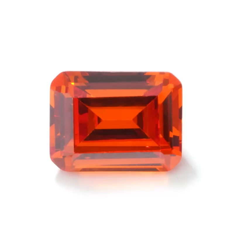 Octagon Emerald Cut Cubic Zirconia