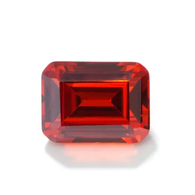 Octagon Emerald Cut Cubic Zirconia