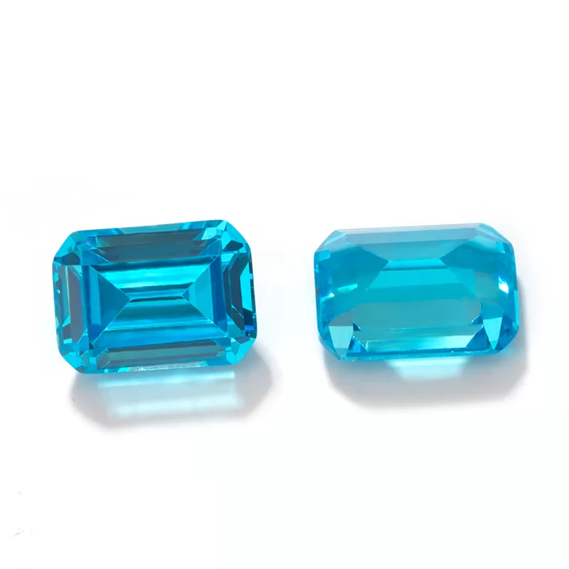 Octagon Emerald Cut Cubic Zirconia