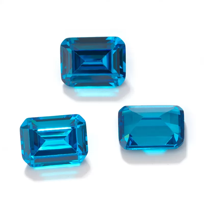 Octagon Emerald Cut Cubic Zirconia