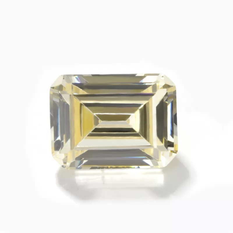 Octagon Emerald Cut Cubic Zirconia