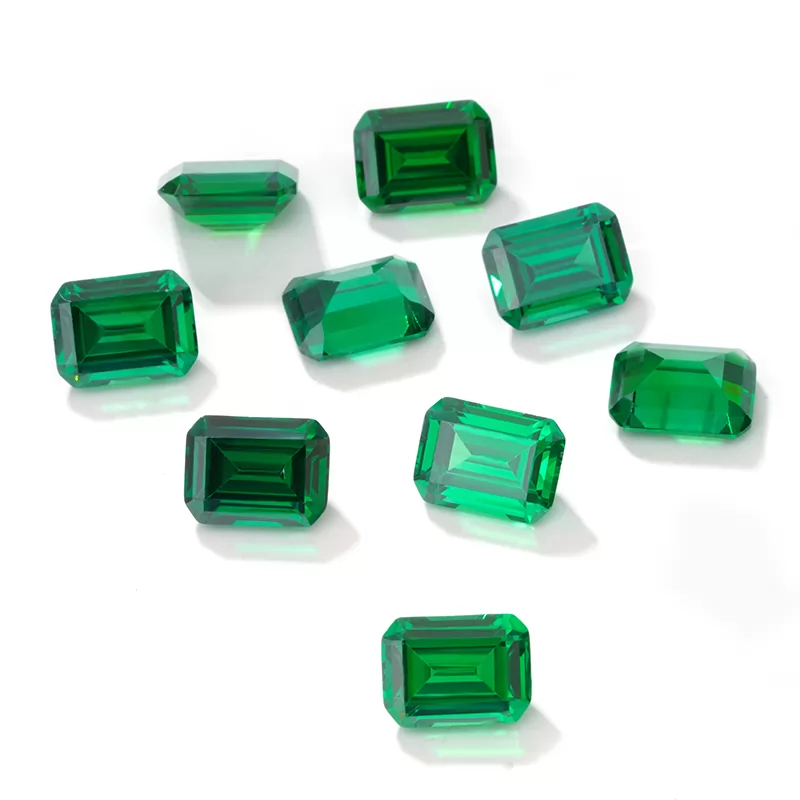 Octagon Emerald Cut Cubic Zirconia