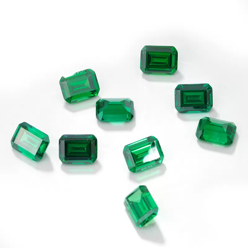 Octagon Emerald Cut Cubic Zirconia