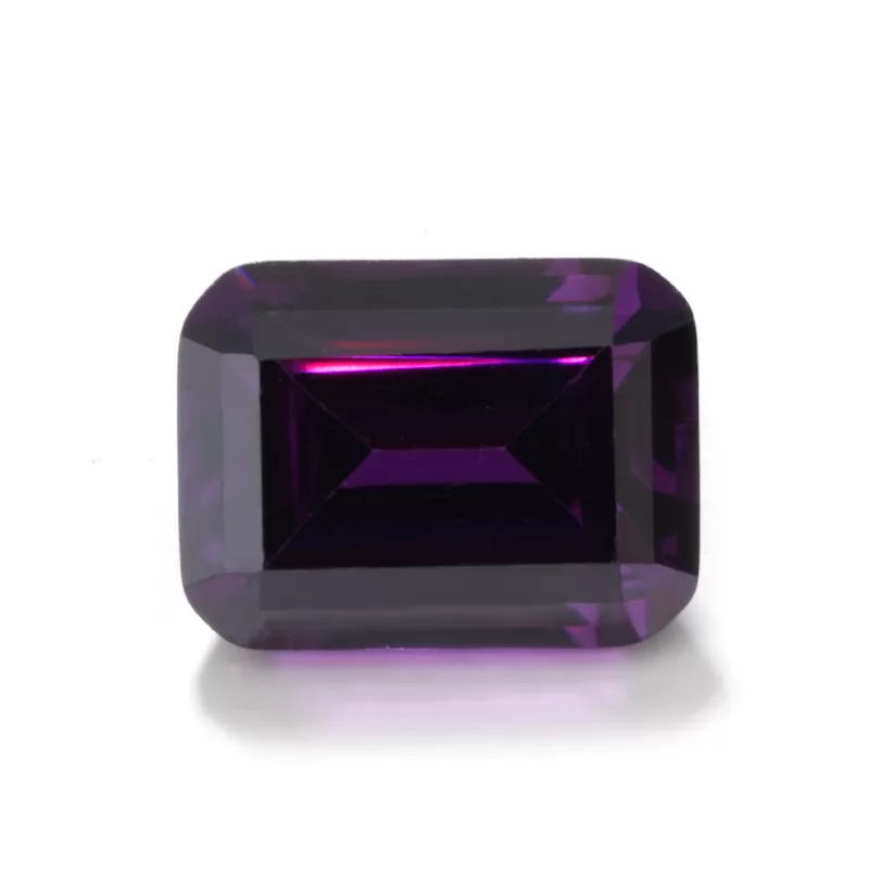 Octagon Emerald Cut Cubic Zirconia