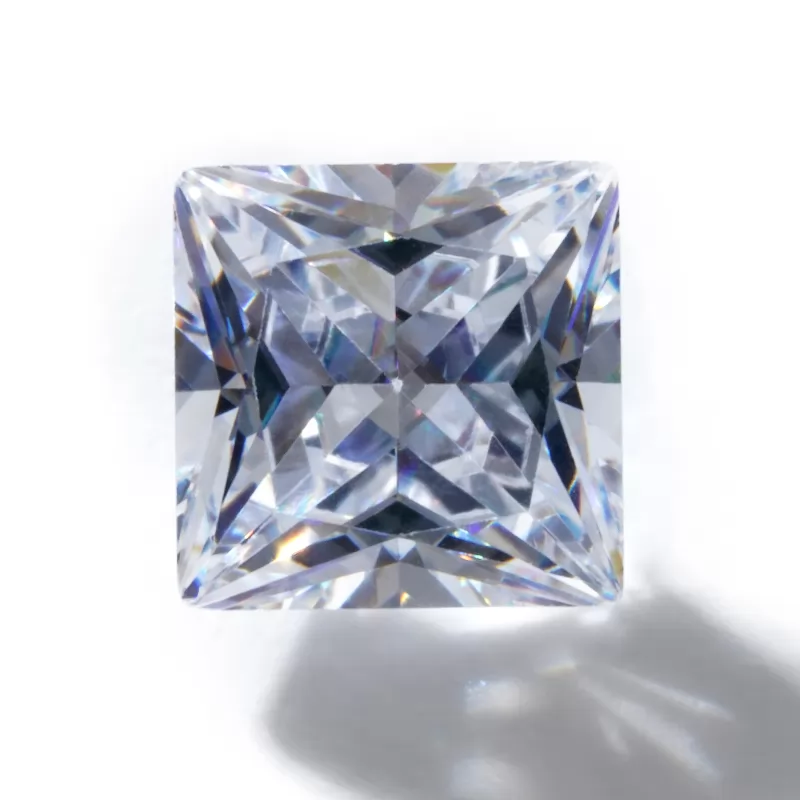 Square Shape Princess Cut Cubic Zirconia