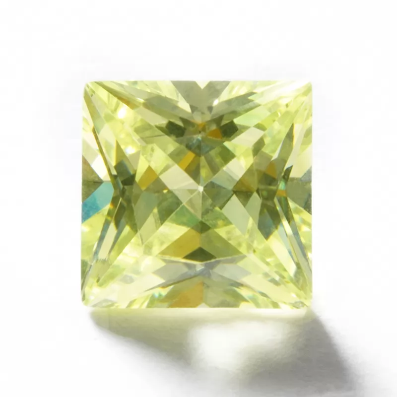 Square Shape Princess Cut Cubic Zirconia