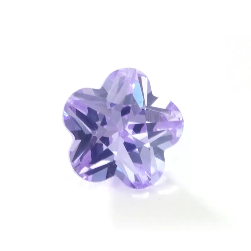 Flower Shape Cubic Zirconia