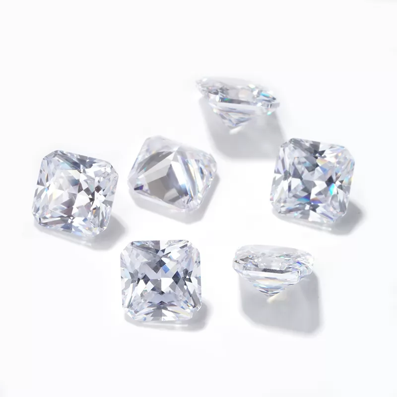 Asscher Cut Cubic Zirconia