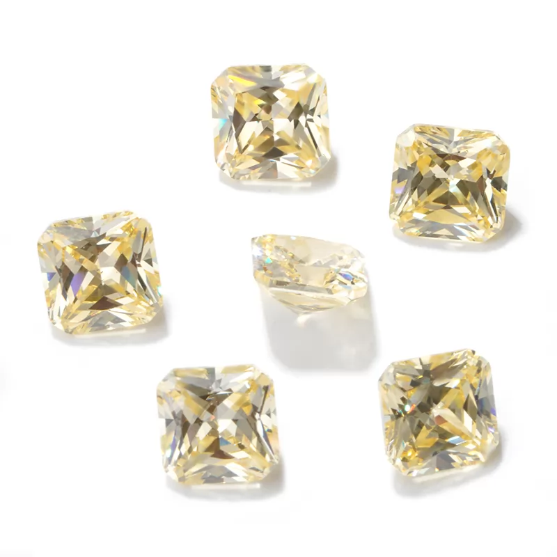 Asscher Cut Cubic Zirconia