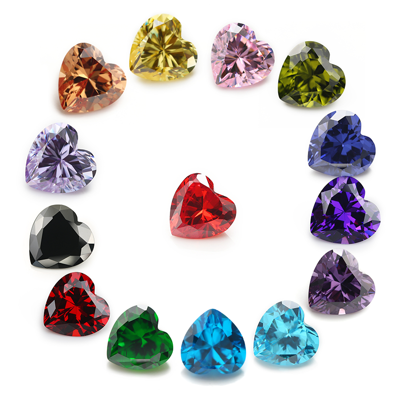 Heart Shape Cubic Zirconia