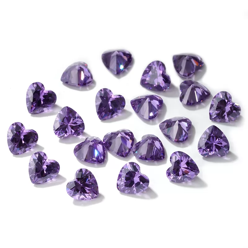 Heart Shape Cubic Zirconia