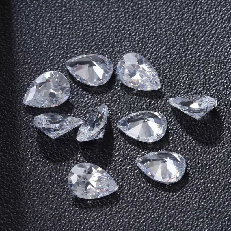 Pear Cut Cubic Zirconia