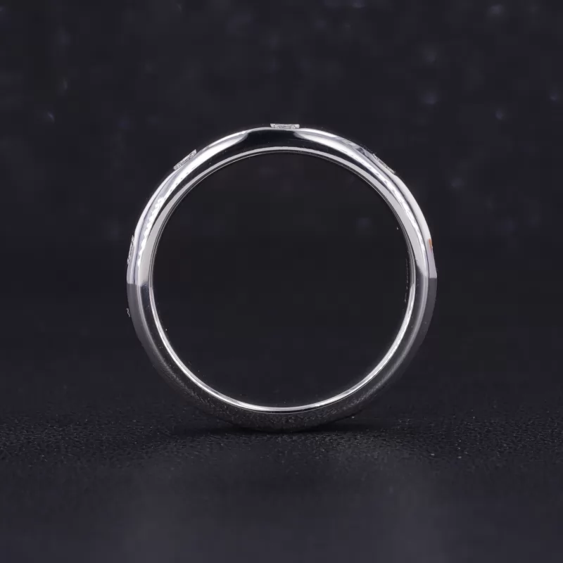 1.25mm Round Brilliant Cut Lab Grown Diamond PT950 Diamond Ring