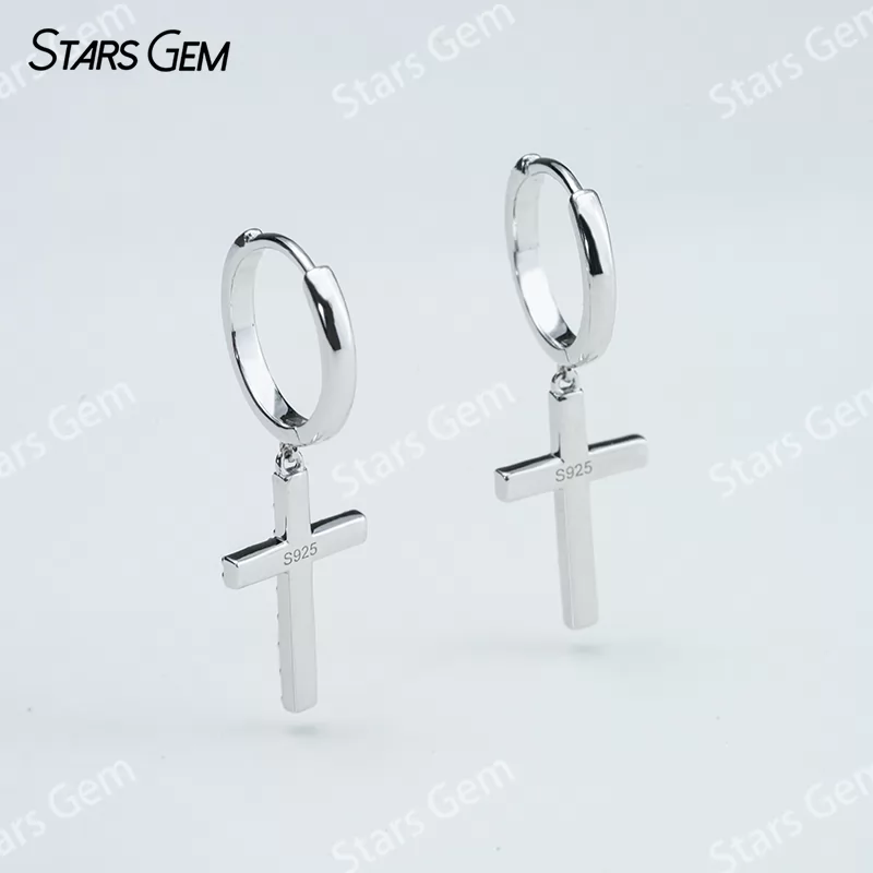 1.7mm Round Brilliant Cut Moissanite S925 Sterling Silver Diamond Earrings