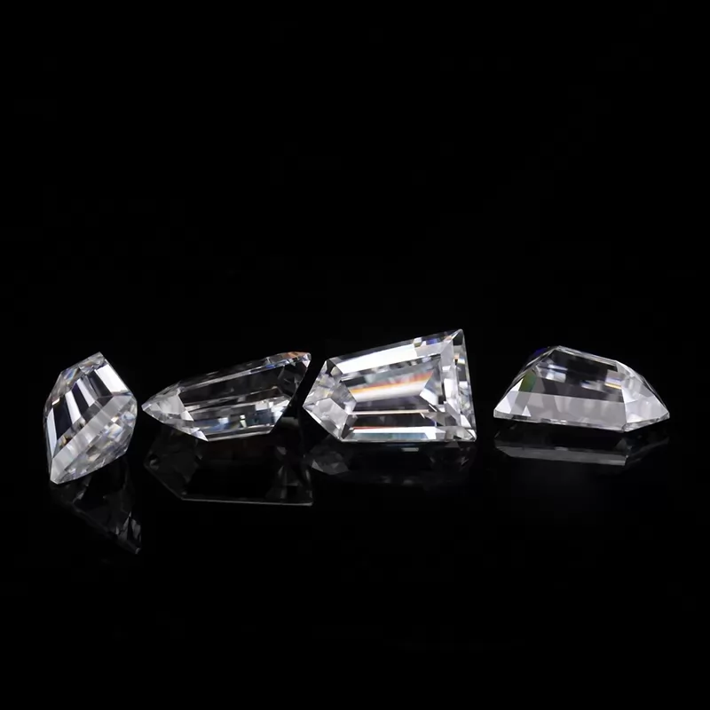 Bullet Shape Brilliant Cut Moissanite