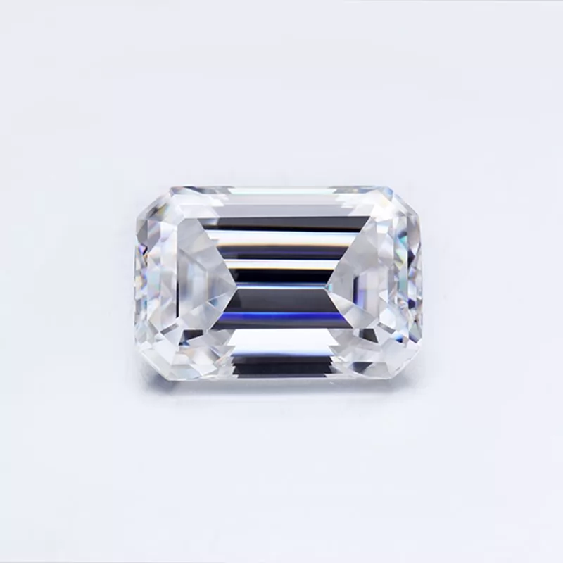 DEF VVS Various Size Octagon Emerald Cut Moissanite