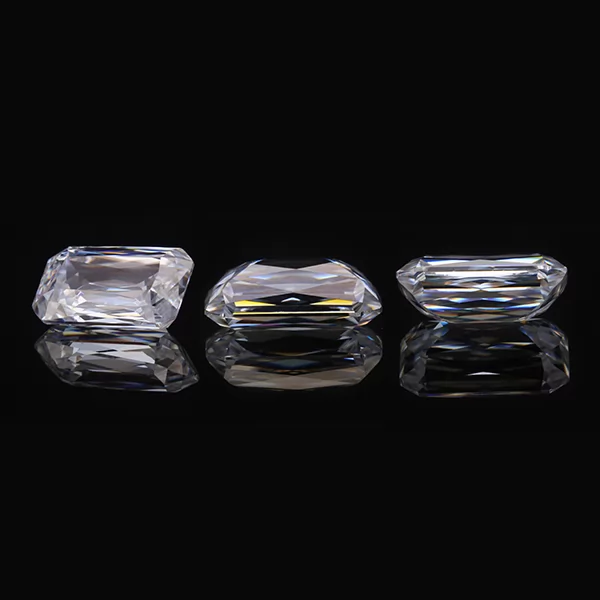 DEF VVS Octagon Shape Radiant Cut Moissanite