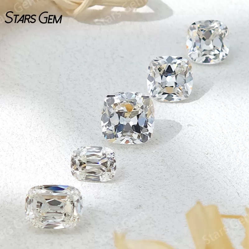 Cushion Cut Lab Grown Diamond For Custom Jewelry