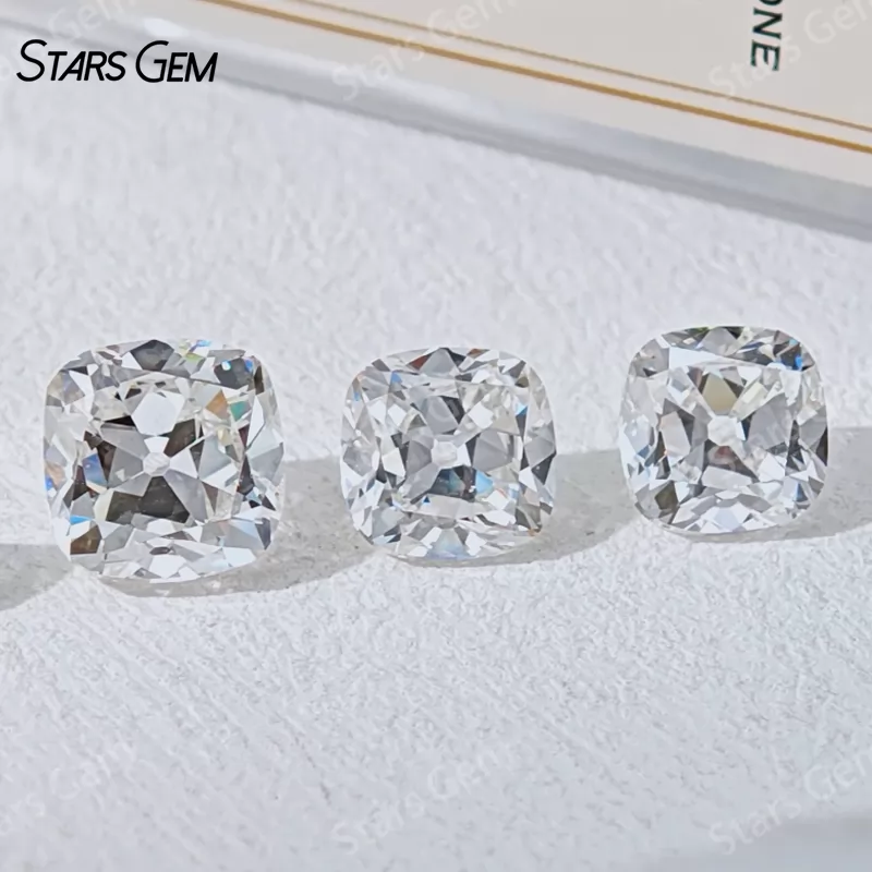 Cushion Cut Lab Grown Diamond For Custom Jewelry